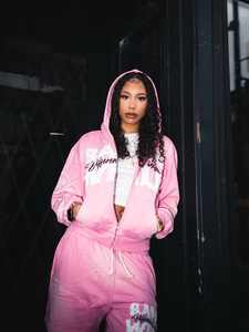 ชุดวอร์มฮิปฮอปแบบสวมหัวพิมพ์ DTG เสื้อฮู้ดดี้แบบสวมหัวพิมพ์ลายโลโก้ออกแบบได้ตามต้องการชุดผ้าฝ้ายวินเทจระบายอากาศได้ดี - Product Image 3