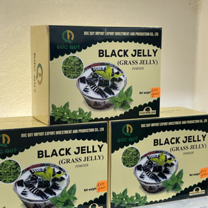 Black <b>Jelly</b> Powder Premium Quality Easy Dissolve Ingredient for Bubble Tea Dessert Making Beverage Preparation and Catering Use - Product Image 5