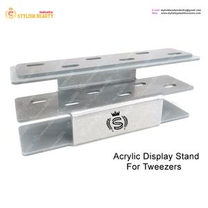 แหนบต่อขนตา,ขาตั้งหน้าจออะคริลิกขาตั้งสำหรับคีบเก็บของพร้อมโลโก้ที่กำหนดเอง - Product Image 2