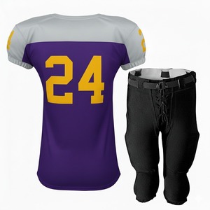 Lo Mejor en Ropa Deportiva Americana, Uniformes de Fútbol Americano, Estilo Camisetas y Uniformes de Fútbol, Conjunto de 2 Piezas - Product Image 2