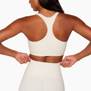 Offre spéciale de soutien-gorge de sport à maintien élevé pour femmes soutien-gorge de sport à dos ouvert de haute qualité pour dames - Product Image 4