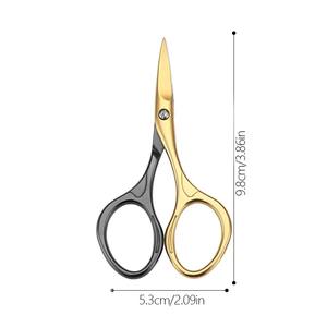 Ciseaux à ongles en acier inoxydable 1 pièce, design ergonomique droit professionnel, coupe précise, durable, soin des cuticules - Product Image 3