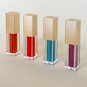 AKIACO, taza antiadherente personalizada, pigmento impermeable <span class=keywords><strong>de</strong></span> larga duración, juego <span class=keywords><strong>de</strong></span> maquillaje <span class=keywords><strong>de</strong></span> <span class=keywords><strong>aumento</strong></span> <span class=keywords><strong>de</strong></span> <span class=keywords><strong>labios</strong></span> brillante vegano nacarado, exfoliante labial - Product Image 2