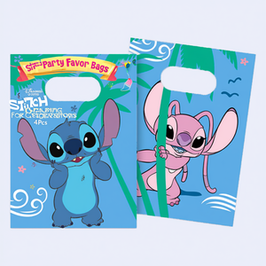 Sacs cadeaux Stitch pour fêtes, 16x22 cm, 4 pièces, emballage cadeau pour célébrations - Product Image 2