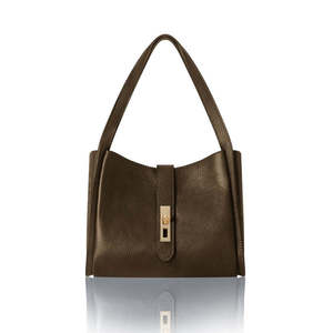 Genuine Leather <b>Shoulder</b> Tote <b>Bag</b>– Elegant Multi-Compartment-PM648-Luxury Soft Classic Lady - Product Image 4