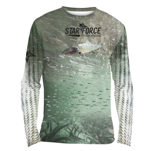 Venta directa de fábrica, camisas de pesca de manga larga transpirables, venta al por mayor, camisas de pesca de sublimación de manga larga para hombres - Product Image 4