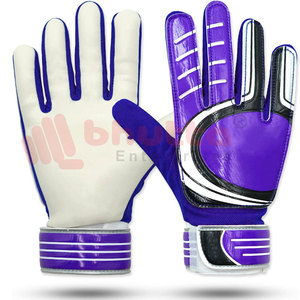 Guantes de portero de entrenamiento profesional de alta calidad, longitud Regular, cuero antideslizante multicolor para deportes - Product Image 4