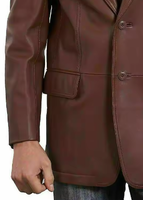 Blazer Homme Respirant de Haute Qualité en Viscose/Polyester, Style Britannique, Coupe Slim Décontractée, Grande Taille, Simple Boutonnage, Col Cranté