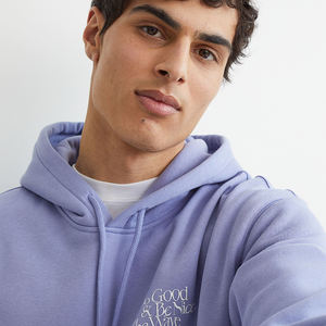 Sudaderas de Invierno de Lujo para Hombre, Nuevas, Gruesas, de Algodón, Talla Grande, Holgadas, de Alta Calidad, Lisas, con Capucha Personalizable - Product Image 5