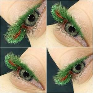 Extensions de cils synthétiques de luxe de haute qualité, faites à la main, volume mat super foncé, plateau de cils facile à mélanger, pour salon de beauté, 0.03 - Product Image 2