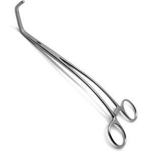 Pinza tangencial atraumática Satinsky DeBakey de 9 "-fórceps para procedimientos quirúrgicos vasculares y cardíacos, instrumentos quirúrgicos de acero - Product Image 1