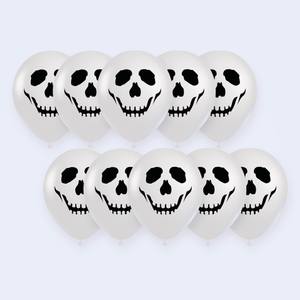 Globos de Halloween Party Love, 12 Piezas, Decoraciones de Fiesta con Cara de Calabaza Naranja - Product Image 3