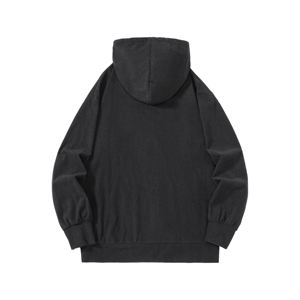 Sudadera con capucha con estampado de patrón personalizado para hombre, sudadera de lana con cuello simulado y media cremallera, jersey con 14 cremalleras, esencial para correr - Product Image 3