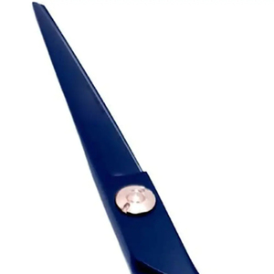 Ciseaux professionnels de coupe de cheveux en acier inoxydable bleu marine pour un usage domestique Ciseaux de barbier de beauté de qualité supérieure - Product Image 6