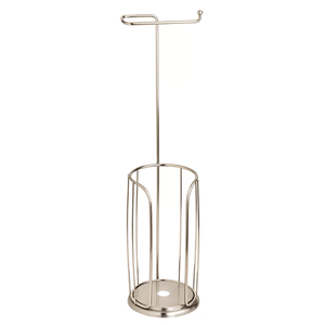 New Style <b>Toilet</b> Paper Holder Stand Bathroom Shower Caddy <b>Shelf</b> <b>Roll</b> Paper Towel Rack with Top <b>Shelf</b> Storage - Product Image 4