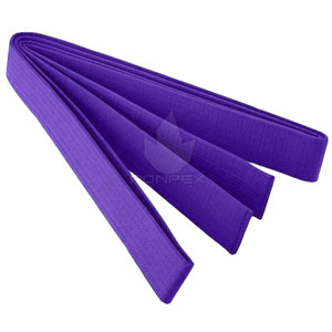 เข็มขัดคาราเต้ผ้าคอตตอนดีไซน์ใหม่เข็มขัดคาราเต้ศิลปะการต่อสู้สีสันสดใส - Product Image 3