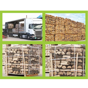 Leña de Roble Blanco Seca en Horno, Premium y Moderna, Troncos de Madera Dura para Chimenea, Calefacción Interior, Recubierta con Polvo, Rectangular - Product Image 6