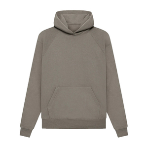 2026 New <b>Top</b> High Quality 380 GSM Pure Cotton Hoodies Cotton Fleece Blank US Size Oversized <b>Raglan</b> Sleeve Men's Casual Hoodies - Product Image 4