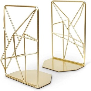 Hot Sale Metal Black <b>Book</b> Ends For School Library <b>Book</b> Shelf Home Office Desk <b>Decorative</b> <b>Book</b> Case - Product Image 4