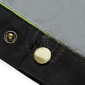 Chaqueta de Trabajo de Alta Visibilidad, Diseño Personalizado, Transpirable, de Secado Rápido, Talla Grande, Certificación CE, Unisex, Nailon/Poliéster, Pakistán - Product Image 6