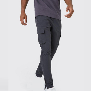 Joggers Homme Nouvelle Collection Haute Qualité Coupe Slim Streetwear Personnalisé Design Poches Taille Mi-Haute Meilleures Ventes Prix Usine Vente en Gros 100% - Product Image 2