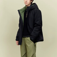 Veste d'extérieur imperméable et coupe-vent pour hommes, col montant, fermeture à glissière, légère pour les couples