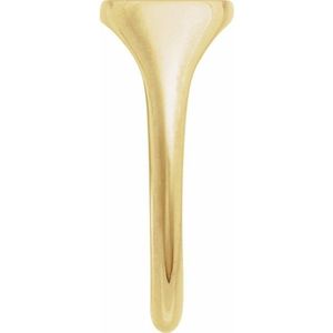 Intaglio Bee Signet <b>Ring</b> Fashionable Stainless Steel Gold-Plated <b>Ring</b> with Princess Cut Diamond 18K Plating Trendy Animal Cut - Product Image 3