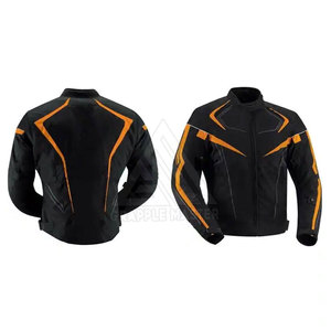 Chaqueta de carreras de motos Cordura Unisex hecha a medida textil de pana de talla XL para todo tipo de clima de alta calidad para invierno - Product Image 4