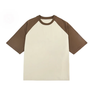 Camiseta de Manga Corta Personalizada al por Mayor, de Alta Calidad, con Bordado en Espuma, Ecológica, 300g, 100% Algodón, Unisex, Cuello Redondo, Corte Regular para Hombre - Product Image 2