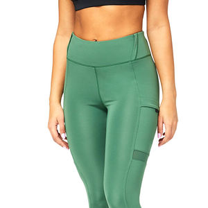 Recién llegado, mallas de mujer a precio barato hechas a medida, mallas de mujer con diseño multibolsillos de cintura alta, mallas de mujer hechas por Isha Industry - Product Image 5