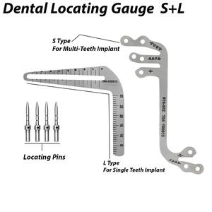 Juego de Calibradores de Profundidad para Localizador de Guía de Taladro Dental de Acero Inoxidable Manual Profesional |   Instrumento Quirúrgico Reutilizable de Alta Calidad - Product Image 6