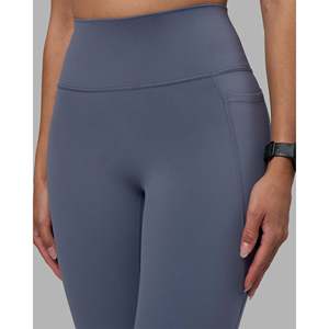 Leggings Fusion Ultra High-Rise 7/8 con Bolsillos, Ropa Deportiva Transpirable y Reversible, Tallas Grandes Disponibles, Logotipo Personalizado, XXS-XXL - Product Image 3