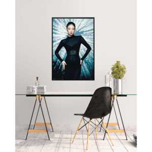 Affiche Jennie Kim pour décoration murale Blackpink au design moderne, couleur noire - Product Image 1