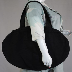 OEM Custom Eco-Friendly 100% Cotton Canvas <b>Tote</b> <b>Bag</b> Zipper Closure Fashion Style Music Feature Multi-Pattern Options for - Product Image 6