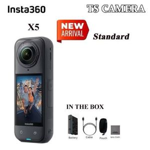 กล้อง360แอ็กชัน Insta 360ของแท้กล้องวิดีโอ2290mAh 8K ขนาด10เมตรกันน้ำได้กล้องมุมกว้าง4K สำหรับกีฬา