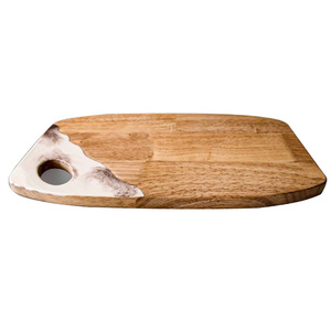 Top qualité maison hôtel fournitures mangue planche à découper en bois finition naturelle planche à fromage en bois fabriqué à la main - Product Image 1