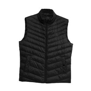 Gilet matelassé personnalisé pour hommes Veste sans manches coupe-vent légère Marque distributeur OEM Vêtements d'extérieur d'hiver Approvisionnement en gros - Product Image 5