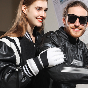 Guantes de esquí acolchados a prueba de viento Pantalla táctil Snowboard Deportes Guantes de esquí Invierno Cálido Guante de esquí de montaña - Product Image 6