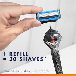 Recharges de rasoir Gillette ProGlide Chill pour hommes, 4 recharges de lames - Product Image 3