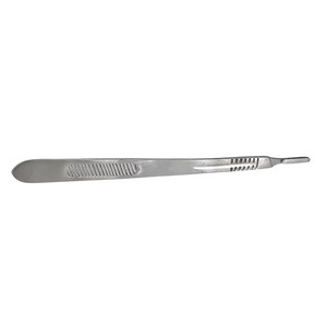 Manche de scalpel chirurgical en acier inoxydable, instrument médical réutilisable, instrument de coupe pour chirurgie orthopédique vétérinaire - Product Image 5