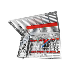 Matériel réglé d'acier inoxydable d'instruments chirurgicaux de chirurgie de base dentaire de ManualBexpo - Product Image 4