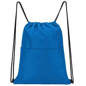 GAF Sacs à cordon de bonne qualité avec logo imprimé Sac de sport à cordon en nylon avec 10 couleurs pour hommes et femmes - Product Image 1