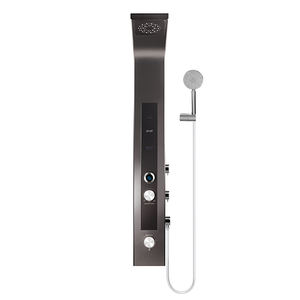 เครื่องทำน้ำอุ่นไฟฟ้าแบบติดผนัง รุ่น SMART REVO I Series สีมocha  แบบไม่ใช้ถัง  พร้อมไฟ LED  วัสดุพลาสติก  กันน้ำระดับ IPX5 สำหรับใช้ในบ้านและโรงแรม - Product Image 1