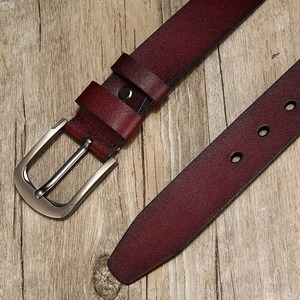 Cinturones de cuero con diseño personalizado para hombre, precio al por mayor, cinturones de cuero con hebillas de alta calidad - Product Image 2