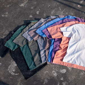 T-shirt vintage surdimensionné en coton 100% 275 g/m², coupe ample, décontracté, personnalisé, streetwear, écologique, respirant, pour homme - Product Image 5