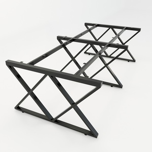 XConcept 4-Piece Table Base <b>Set</b> 240x120mm Minimalist Design Assembly Required-HCXC012 - Product Image 1
