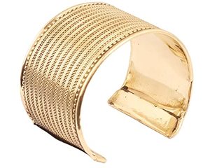 Custom Brass Bangle <b>Bracelet</b> Worn Color Wide Brass Cuff Bangle <b>Bracelet</b> for Women for Customized Size - Product Image 1