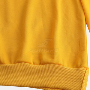 เสื้อสเวตเตอร์คอกลมสีเหลืองลายการ์ตูนหมีพิมพ์ลายกระเป๋าเดินทางแบบสวมใส่สบายสำหรับทุกเพศทุกวัย เสื้อถักแบบสวมใส่สบายสำหรับฤดูใบไม้ร่วง - Product Image 5