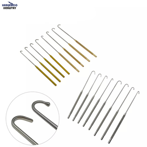 Custom Brand Stainless Steel Surgical Spay Snook Hook <b>Animal</b> Ovaries Removal Uterine Surgery Instruments Eco-Friendly 5g Ce Iso - Product Image 1