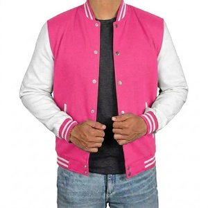 Chaqueta Varsity para Hombre, Estilo Urbano, Nueva Colección, a la Moda, Cómoda, con Diseño y Logotipo Personalizados - Product Image 1